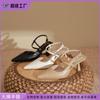 Sandals 2025 Spring Women's Fashion Single Shoes Pointed High Heels Stiletto Huizhou Women's Shoes 2025 Spring and Summer Shoes