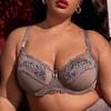 Thin Cup Bras for Women With Wired Sexy Lace Lingerie Plus Size Underwear 38D-48 D Cup