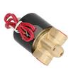Brass Electric Solenoid Valve 2W025?08 Normally Closed 14in 2 Position 2 Way Water Valve 220V