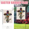 Easter Garden Flag 11.8×17.7 Inch Vertical Double Sided Decorative Welcome Easte