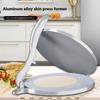 1pcs Tortilla Press Maker with Handle Aluminium Alloy Manual Non-Stick Corn Meat Dough Pressing Tool Kitchen Cooking Accessories