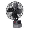 Outdoor Portable Camping Picnic Fishing Fan Cordless Metal Fan Lithium Battery Speed Adjustable Fan