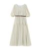 Proportion Body Dressing Light Green Gathered Dress with Belt Women's