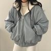 Thickened Double Faced Lamb Wool Cotton Jacket for Women's Clothing Winter New Loose Fitting Hooded Cotton Jacket Top
