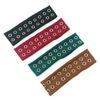 Headband Punk Style Rock Air-eye Decor Hair Band Elastic Fabric Eyelets Punk Headwrap Hair Accessory