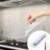 Wallpaper Kitchen Stain Prevention Oil Splash Width 40cm X Length Transparent Protective Kitchen Static Wallpaper Protection Wall Stain Prevention