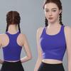 Shockproof Women's Sports Bra: Anti-Shake, Anti-Sag, High-Intensity Yoga, Stylish Vest Design with Support.