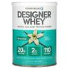 Designer Whey, 100% Natural Whey Protein, French Vanilla, 12 Oz (340 G)