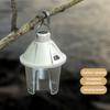 Pine Cone LED Lamp Rechargeable Durable Waterproof Camping Lamp Retro Atmosphere Tent Hanging Lamp Outdoor Camping Hiking Hurricane Emergency Lights