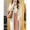Autumn and Winter In The Long Section Sweater Jacket Loose Lazy Wind Design Sense of Leisure Temperament Niche Knitted Cardigan Female