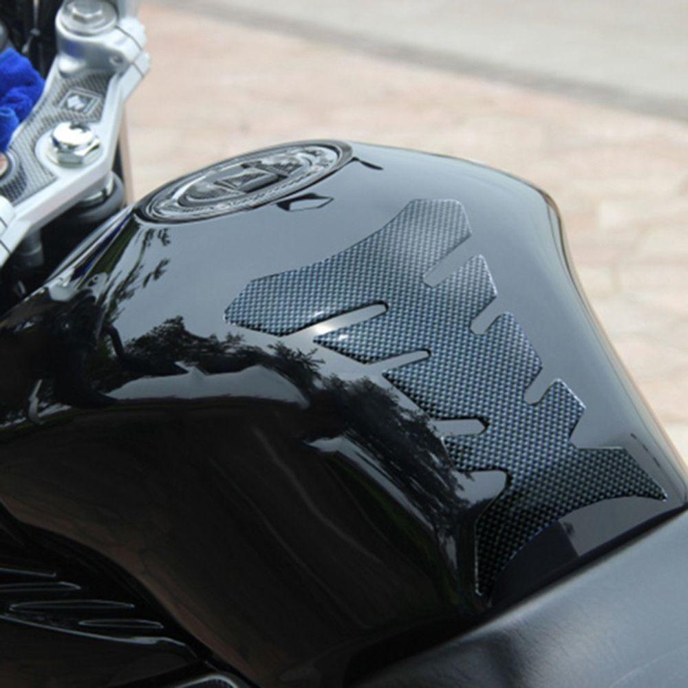 Universal Racing Car Fuel Tank Cap Motorcycle Accessories Carbon Fiber Sticker Decal Cover Tank Pad