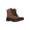Mountain Warehouse Mens Stowe Leather Waterproof Thermal Snow Boots