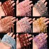1Strand Natural Stone Beads 3x5-4x6mm, Irregular Crystal Amethyst Agate Gravel Gemstone Loose Spacer Beads for DIY Jewellery Accessories, Beading 40cm