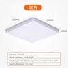 Modern LED Ceiling Light Square Energy-saving Home Light 48W36W24W18W Living Room Dining Room Bedroom Indoor Lighting 85-265V