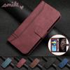 Матовый кожаный чехол-кошелек с защитой от отпечатков пальцев, чехол-кошелек в книжном стиле, держатель для карт, откидная крышка для Huawei Honor Samsung Xiaomi Redmi