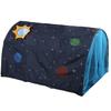 Portable Baby Tunnel Tent Children"s Bed Tent Crawling Tunnel Boys Girls Game House ToysBlue with