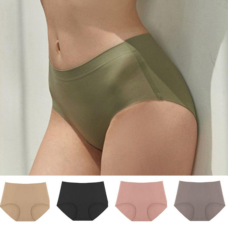 FINETOO Seamless Women Panties High Elastic Buttocks Lingerie S-XL Panty Underwear Sexy Pantys High Waist Breathable Underpants