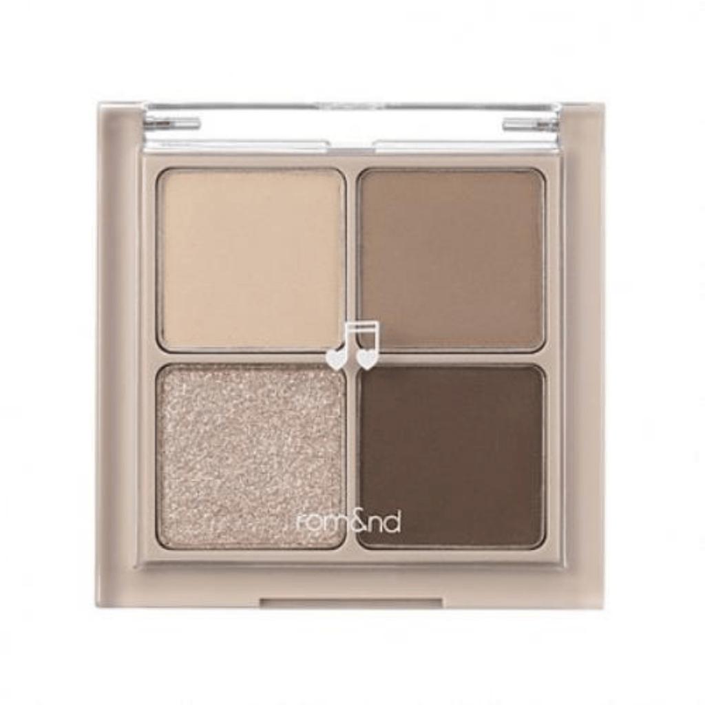 Rom&nd Better Than Eyes Music Series M02. Dry BuckWheat Flower 6.5 G - Brown Eyeshadow Palette