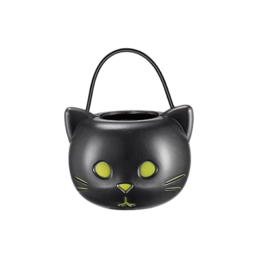 Хэллоуин Подставка для сладостей или угощений Конфета в банке с ручкой Ведерко для детских закусок Хэллоуинская декорация