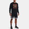 Under Armour Cny Rival New Year Series Fleece Warm Pullover Sports Sweatshirt Men Sweatshirt Black 1366426-001