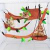 Jungle Tunnel and Swing Small Animal Hamster Hammock Hanging Warm Bed Cage Nest Accessories