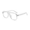 Fashion Anti-blue Light Glasses Men Women Transparent Computer Glasses Frame Retro Eyeglass Frame Flat Glasses Square Eyeglasse