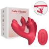 2 In 1 Wearable Panty Vibrator Bluetooth App Control Dildo Vibrator Women Clitoral Stimulation  Female Sex Toy Masturbato 18+