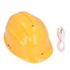Cooling Fan Hard Hat Industrial Working AC Safety Helmet Rechargeable Removable 7000mAh with