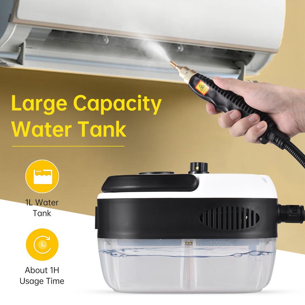 Multifunctional High Pressure Steam Cleaner Portable Handheld 3500W High Temperature Steam Cleaning