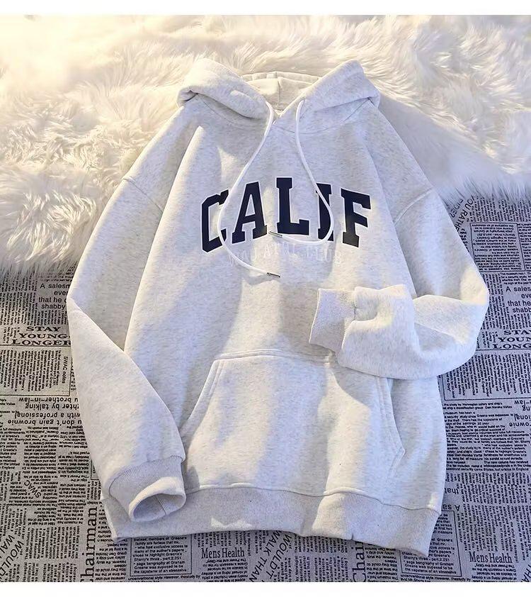 Men's Oversized Velvet Sweatshirt - Winter 2022 Korean Style