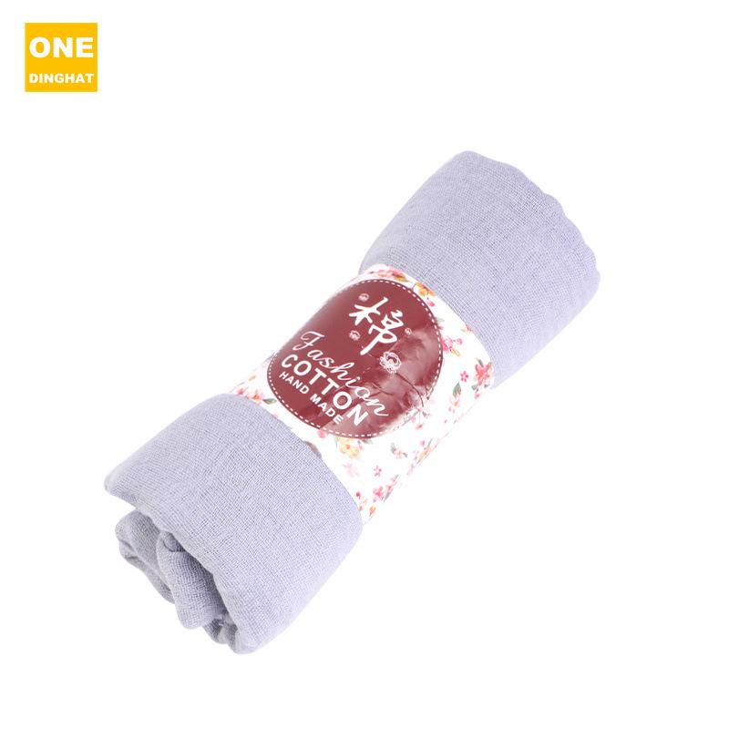 Breathable Cotton And Linen Headscarf, Seersucker Scarf, Ethnic Style Headscarf, Headscarf And Cap Jdwj-32