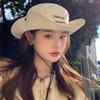 Trendy Fishing Cap Anti-UV Sunscreen Hat New Bucket Hat  Gift