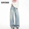 Beautiful Wardrobe Women's High-Waist Wide-Leg Denim Jeans