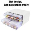 1 Box of Diamond Painting Storage Container, Diamond Painting Storage Box Diamond Mosaic Box Drawer Contains 35 Squares, with Funnel, Stickers