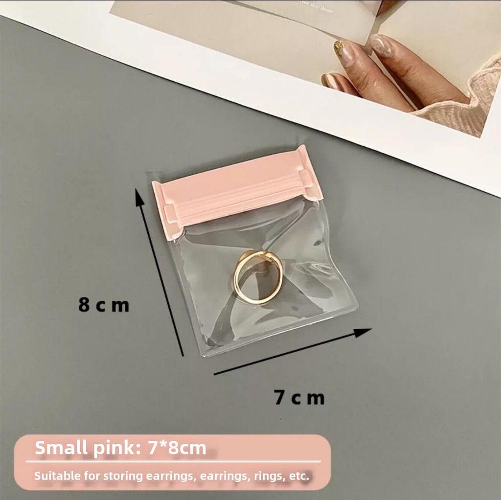 Thick EVA Jewelry Storage Box for Rings, Earrings, Necklaces - Portable, Anti-Oxidation