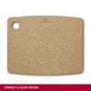 Victorinox Kitchen Series Durable Cutting Board M Brown Stylish and Sustainable Wood Fiber Material Dishwasher Safe Heat Resistant Outdoor Camping