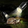 Clip-on Lamp Holder Turtle Basking Lamp Curved Long Holder Pet Heat Bulb  Amphibians Lizards