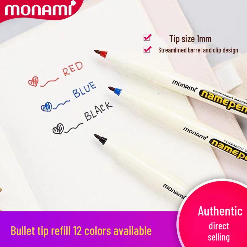 Monami Korean Oil-Based Highlighting Marker Pen