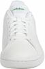 Кроссовки Adidas Advantage облачно-белый/облачно-белый/зеленый