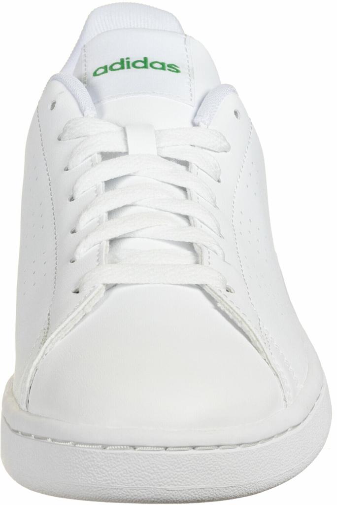 Кроссовки Adidas Advantage облачно-белый/облачно-белый/зеленый
