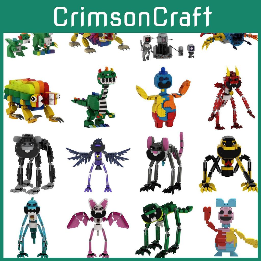 Chapter Poppy Playtime 4 Building Blocks Diy Plastic Assembly Toys Gift Kids