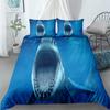 Feeding Shark 3d Duvet Cover Set King Queen Double Full Twin Single Size Bed Linen Set