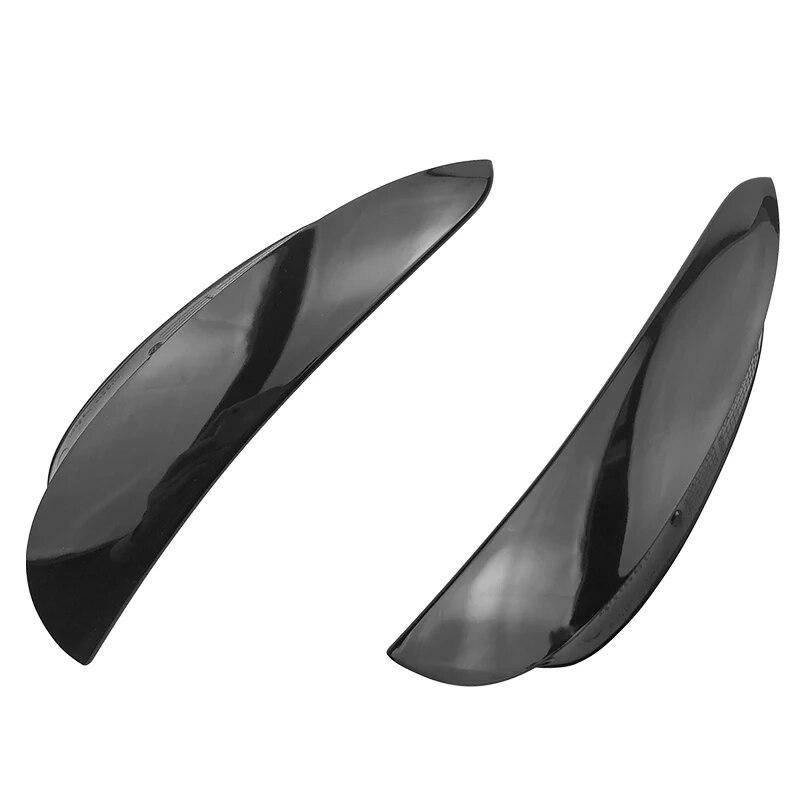 Front Bumper Trim Lip Side Fender Canards Fin Splitter For Benz W213 C238 E180 E200 E220 E250 E300 E43 E53 AMG Line 2016-