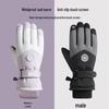 Winter Touchscreen Gloves: Velvet-Lined, Thick, Wind & Coldproof for Men & Women - Ideal for Cycling, Electric Vehicles, and Skiing