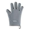 1Pc Baking Glove Ultra-thick Heat-Resistant Reusable Non-slip Texture Easy To Clean Anti-scald Silicone High-Temperature Resistant Oven Baking
