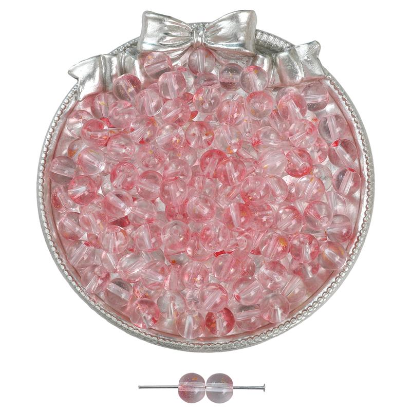 2000Pcs Crystal Glass Beads Jelly Bubble Loose Spacer Beads for DIY Necklace Bracelet Jewelry Making