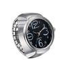 Watch Ring Stainless Steel Link Popular Waterproof Free Size Analog Quartz Business Casual Fashion Accessory Birthday Christmas Present