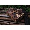 Leather Journal Tree of Life - Genuine Leather Notebooks For Women - Beautiful Journal For Sketches Book Traveling Book Blank Spell Book