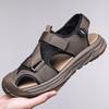 Fashion Mens Fashion Outdoor Sandals High Quality Male Beach Shoes Quick Dry Wading Aqua Flats Anti-collision Toe Summer Men Casual Shoe