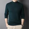 Brand Men's Cashmere Sweater Half Turtleneck Men Sweaters Knit Pullovers for Male Youth Slim Knitwear Man Sweater